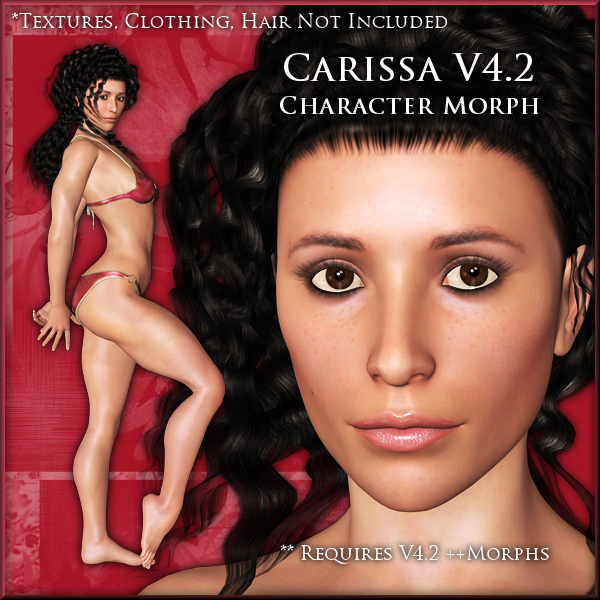 V4.2 Carissa Morph - Poser - ShareCG