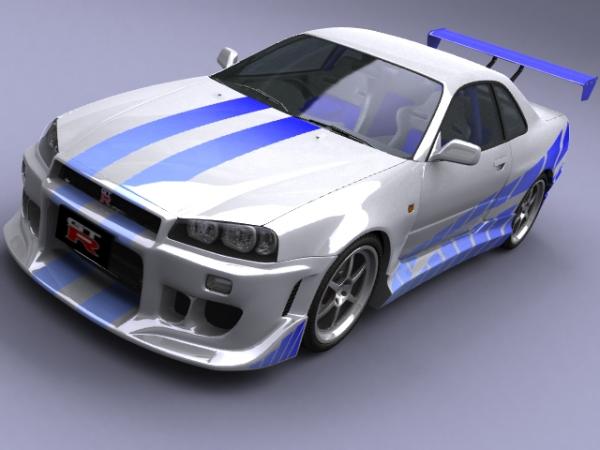 Skyline 2 Fast 2 Furious - 3D and 2D Art - ShareCG