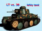 LTvz38 Praga - Czech light tank