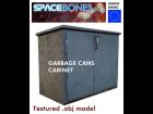 Garbage Cans Cabinet