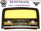 A simple prop of radio-AR 612 PACSIRTA
