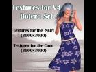 Textures for V4 Bolero Set 02