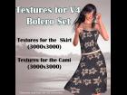 Textures for V4 Bolero Set 04