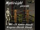 Mystic-Lights Armor-Weapons Stands