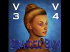 Braided Bun hair for V4 and V3