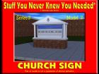 Church Sign