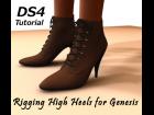 DS4 Tutorial:Rigging High-Heels for Genesis rev1