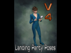 V4 Landing Party Poses - Tricorder