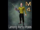 M4 Landing Party Poses -- Phaser Rifle