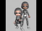 Cyber Textures for Cookie and Chip Super Suit