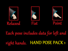 MMD Hand Pose Pack