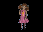 Rose raggedy ann doll Sweetheart Dress