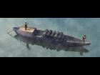 Lowres medieval river ship