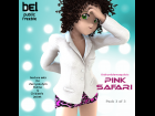 Chibibel Pink Safari 3- Bel Public Freebie