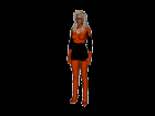 Orange Lantern SuperSuit Female