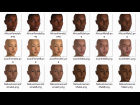 Icons for Ethnicity for Genesis (Faces)