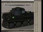 Panzer 38(t) late version of Czech Lt.vz.38 tank