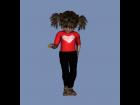 Kids 4 Valentine Shirt - 3D Model