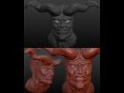 Devil / Demon Head (.OBJ)