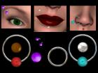 body piercings psd