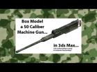 3ds Max Gun Tutorial | 50 Cal Gun 3D model