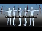 Basic Archer Pose for Genesis M5