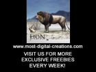 Lion Prop for Poser and DAZ Studio