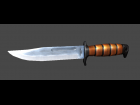 Textured Combat Knife