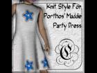 COF Knit Styles for Porthos' Maddie Party Dress