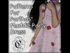 COF Patterns for Porthos' Maddie Party Dress