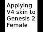 Use of the V4 to Genesis 2 Female product