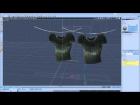 Hanging Clothes on a Clothes line. 3D Modelling Tutorial. (Part 2 of 3)