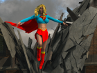DC's Supergirl in Flight