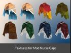 Textures for Mad Nurse Cape (Genesis and G2F)