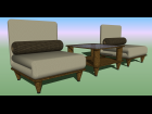 Furniture, Chair & Table Set