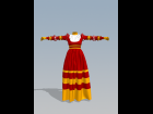 Marvelous Designer - Cranach Renaissance Dress