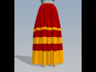 Poser Dynamic Skirt - Cranach Style, for V4