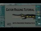 Gator Rigging Tutorial with IK in Blender