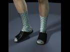 Doctor sandal with socks for Genesis male2