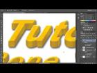 3D Text in Photoshop Tutorial