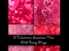 8 Seamless Valentine's Day Tiles