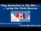 3ds Max Flag Animation