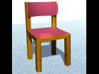 Chair rigged for aniblocks and poses