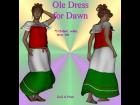 Ole Dress for Dawn (Poser)