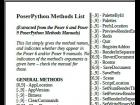 Poser 6 To 9 PoserPython Methods List