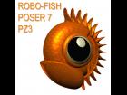 Cartoon 'ROBO-FISH' For Poser 7 (PZ3)