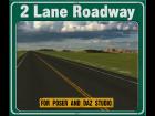 2 Lane Roadway