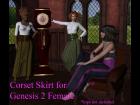 Corset Skirt for Genesis 2 Females