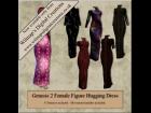 Genesis 2 Female Figure Hugging Dress