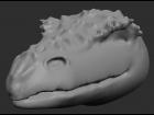 Sculptris Dragon Head Basic